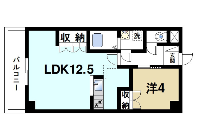 ハッピーヒルズの間取り図2