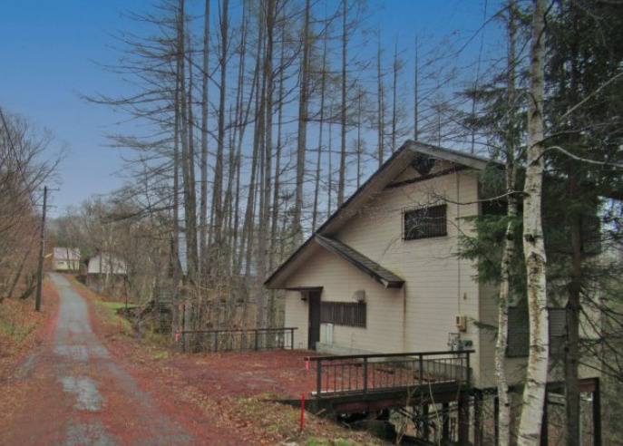 鈴蘭高原別荘地①温泉付き木造2階建①
