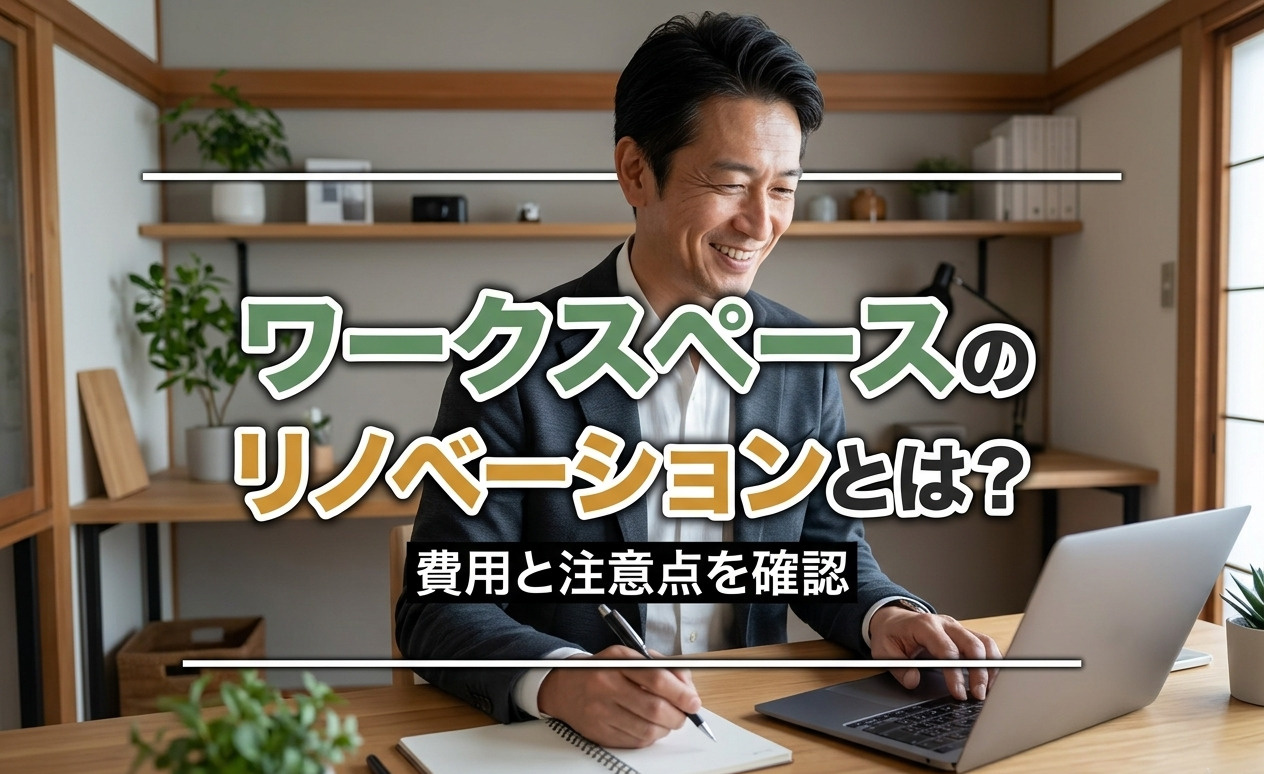 ワークスペースのリノベーションとは？費用と注意点を確認の画像
