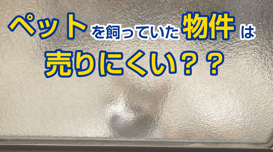 ペットを飼っていた物件は売りにくい？その理由と対策の画像
