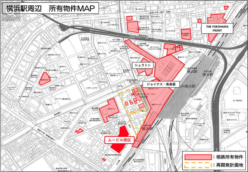 「横浜駅西口大改造構想」始動　相鉄グループからの発表　の画像