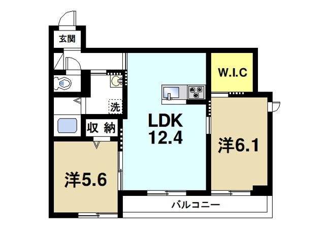 ＢＥＬＬＡＶＩＳＴＡの間取り図3