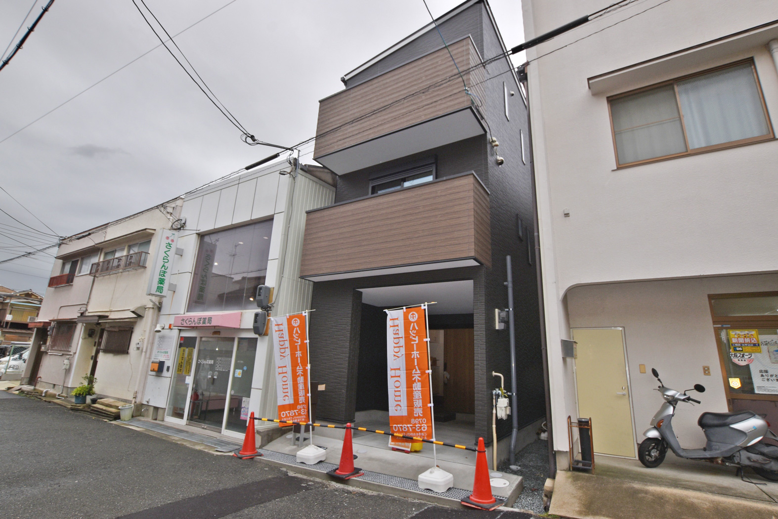 尼崎市神田中通9丁目新築戸建、間もなく完成です！の画像