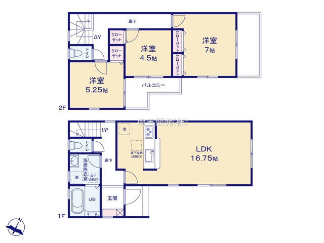 日高市高萩東 新築戸建て 物件紹介の画像