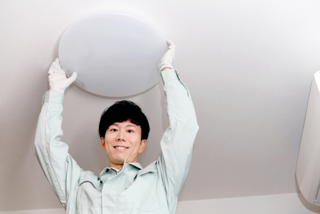 賃貸物件に自分で設置する場合の照明器具の種類