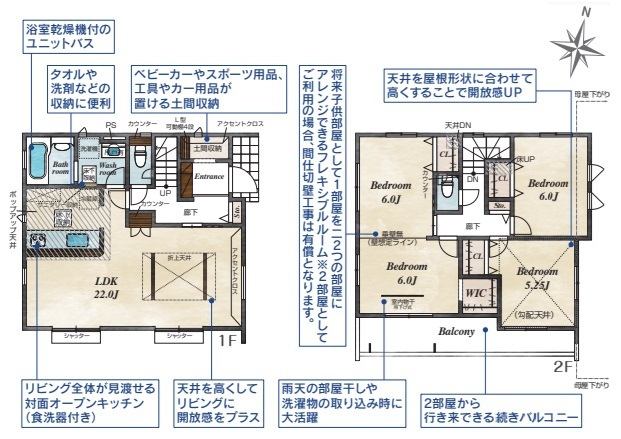 飯能市双柳 新築戸建て 物件紹介の画像