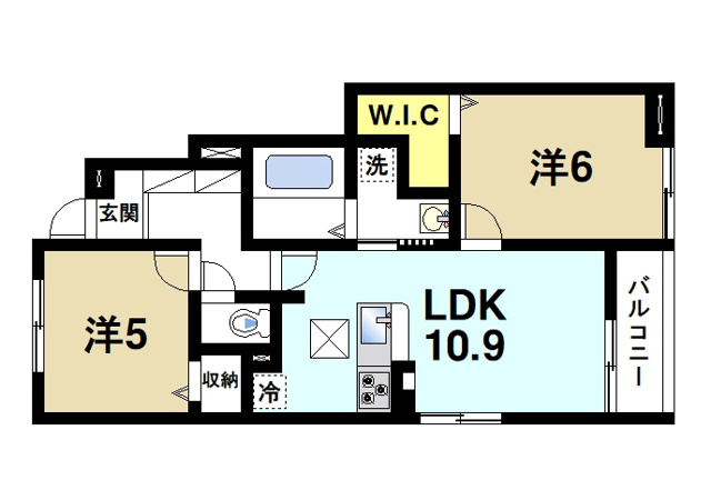 フォルシュⅡの間取り図1