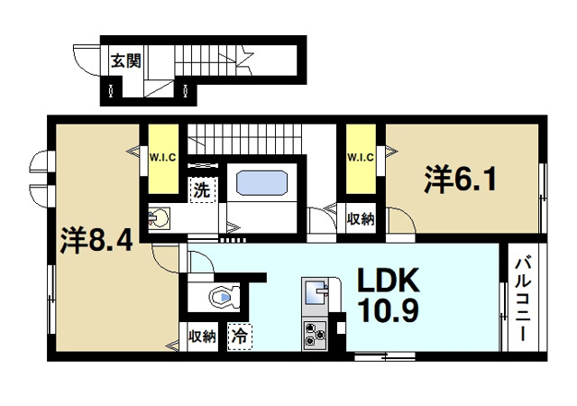 フォルシュⅡの間取り図2