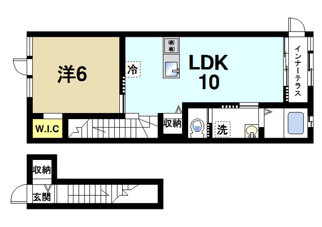LEGACYⅡ（レガシーツー）の間取り図2