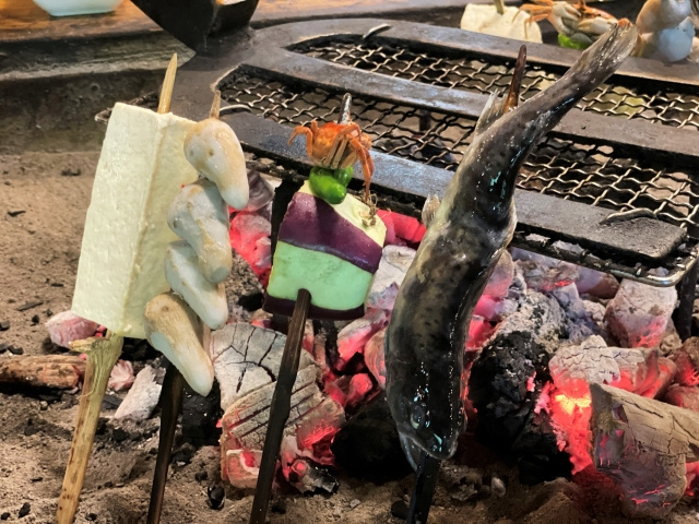 「祇園 炉端 三郎」のメニューについて