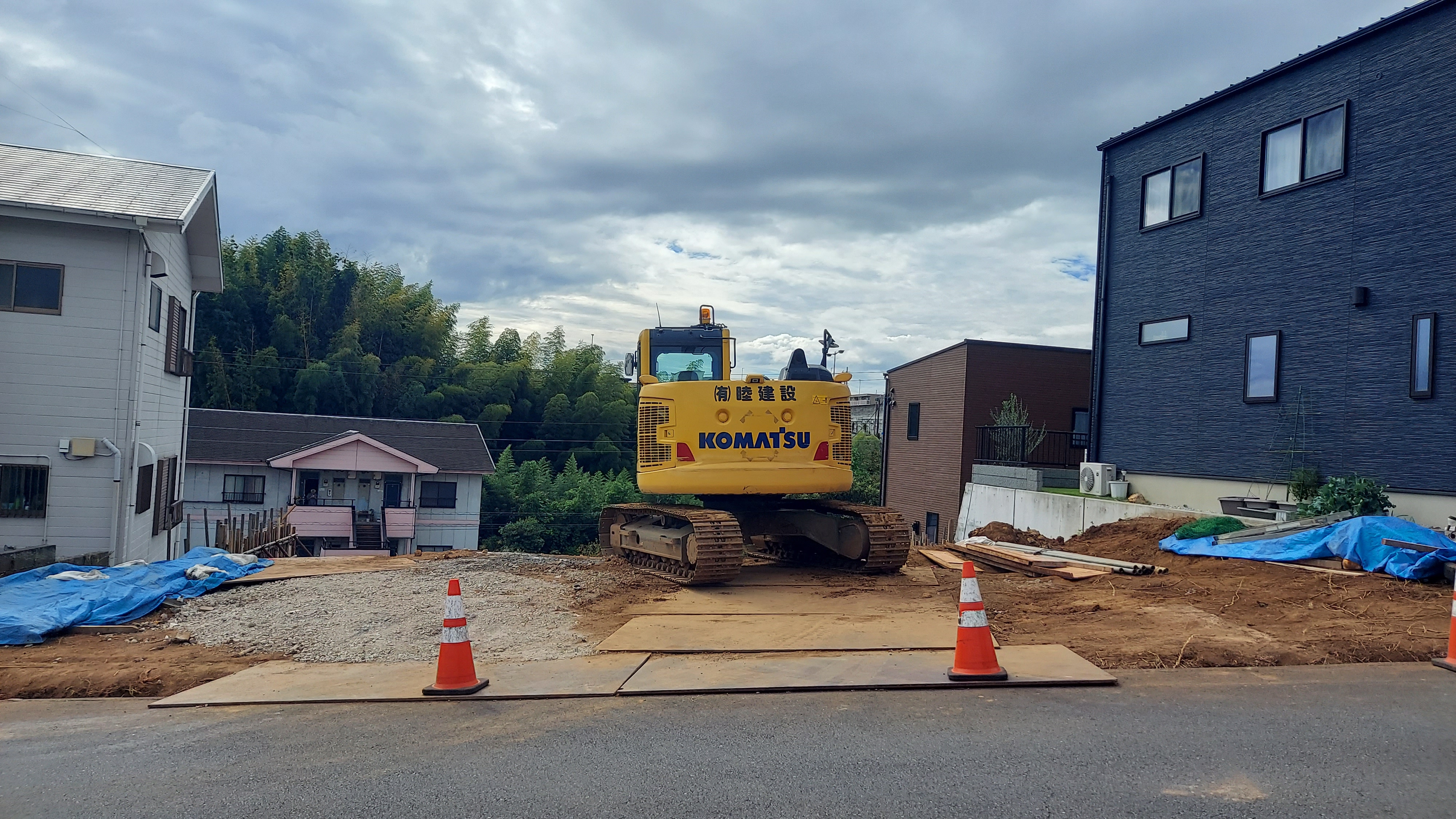 【造成工事中】沼津市岡一色分譲地　1宅地【販売情報】の画像
