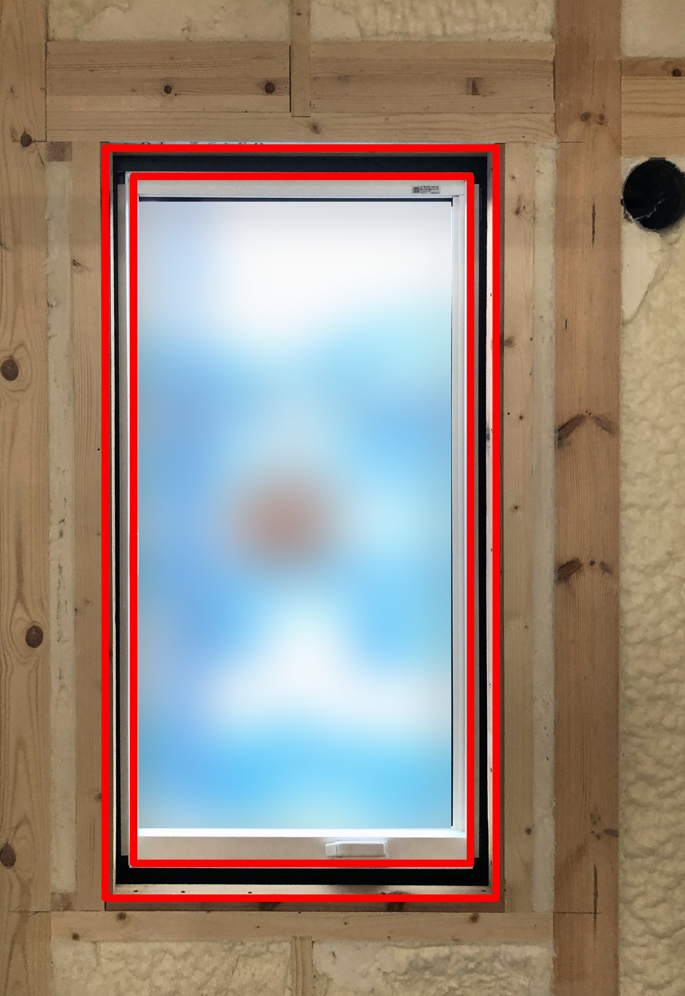 建売住宅のアルミ樹脂複合サッシ