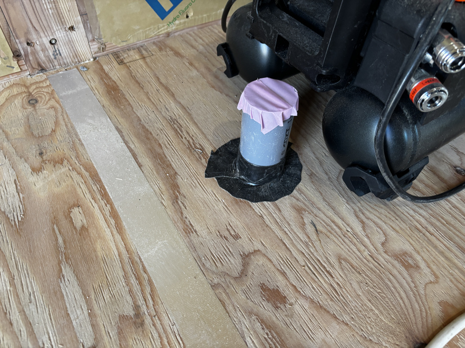 高性能住宅の気密処理