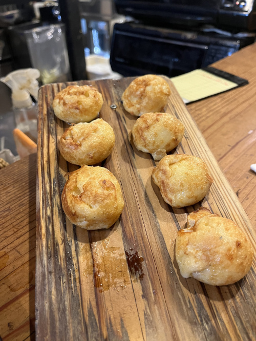 大阪で明石焼き！の画像