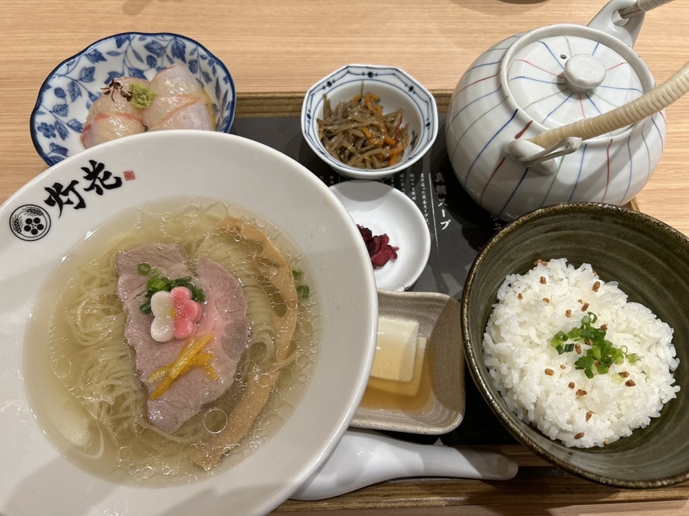 「鯛塩そば　灯花」の画像