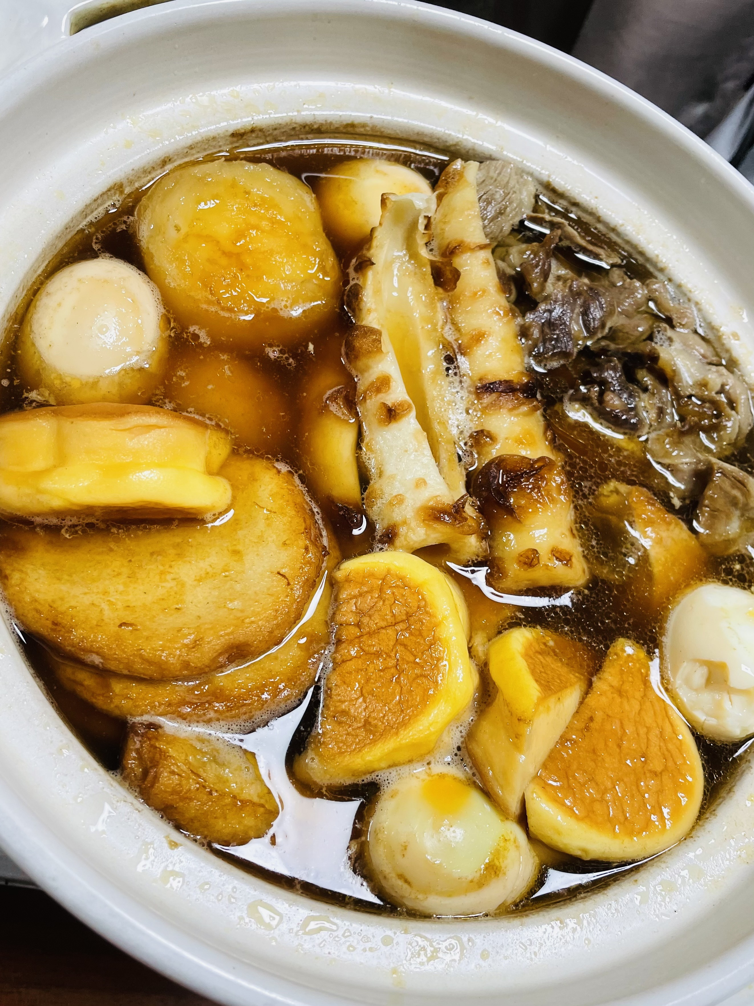 おでんの季節と金利についての画像