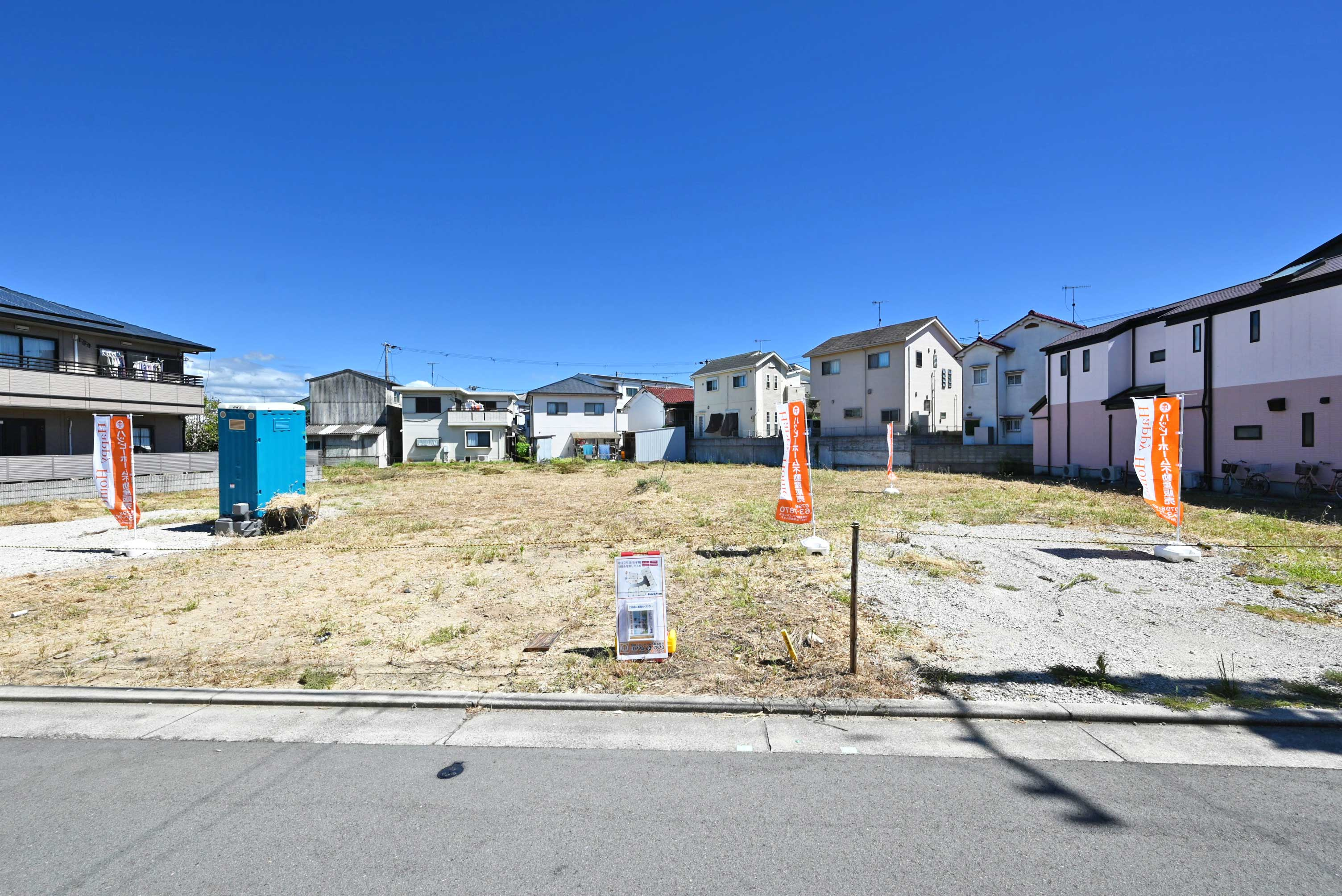 明石市北王子町建築条件無し土地｜全10区画