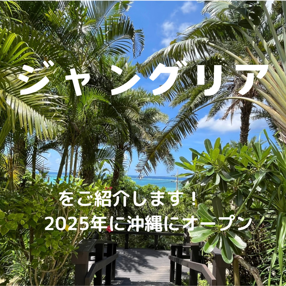 2025年沖縄本島北部にオープン予定≪ジャングリア≫をご紹介！の画像