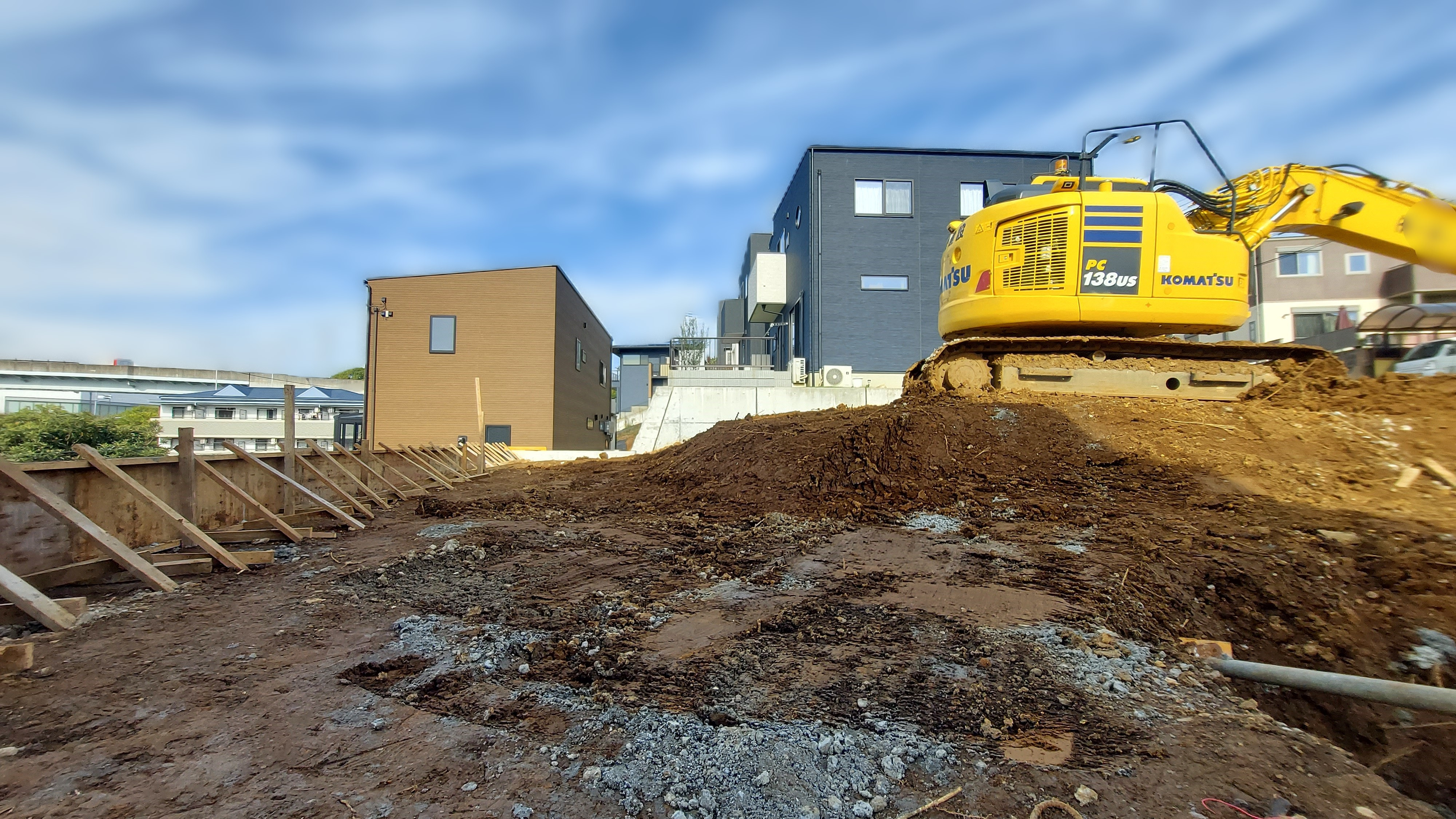 【新着】沼津市岡一色分譲地　1宅地【販売案内】 11月8日現在の工事進捗状況！！　の画像