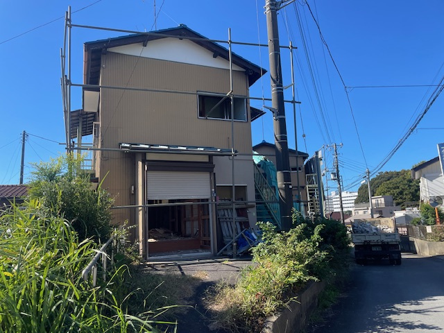 【中古住宅買取】取手市白山建物解体中！の画像