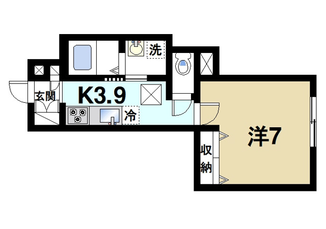 グラン　アミューズの間取り図1