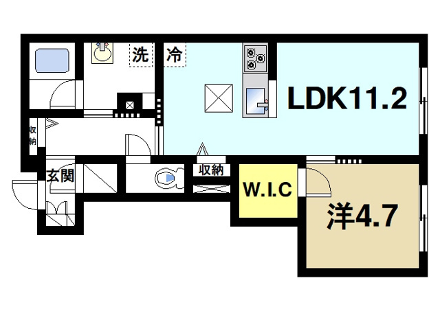 グラン　アミューズの間取り図2