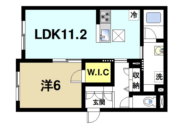 グラン　アミューズの間取り図3