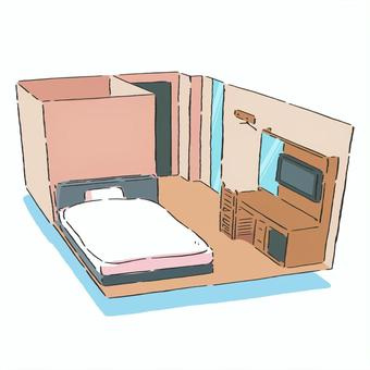 1Rや1Kのお部屋でも広く見せるための一工夫～名古屋　My賃貸～の画像
