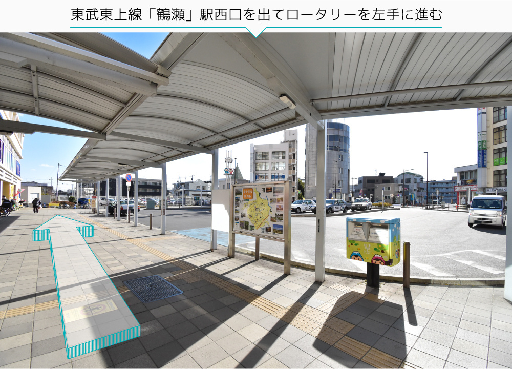店舗へのアクセス・駐車場案内の画像