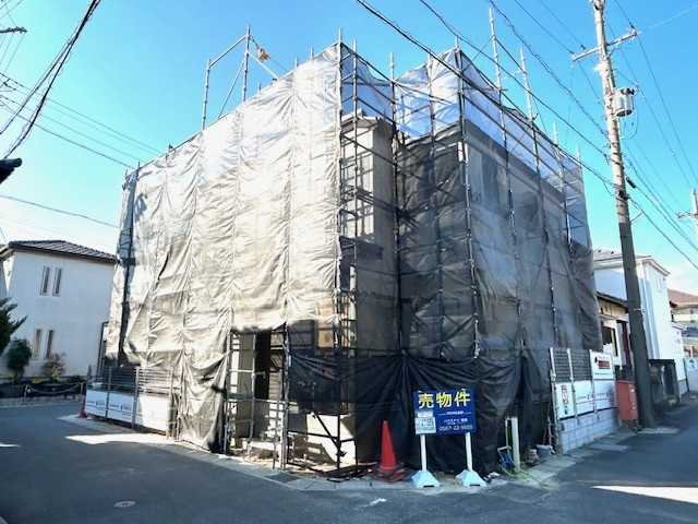 【愛西市不動産売却】完成間近の画像