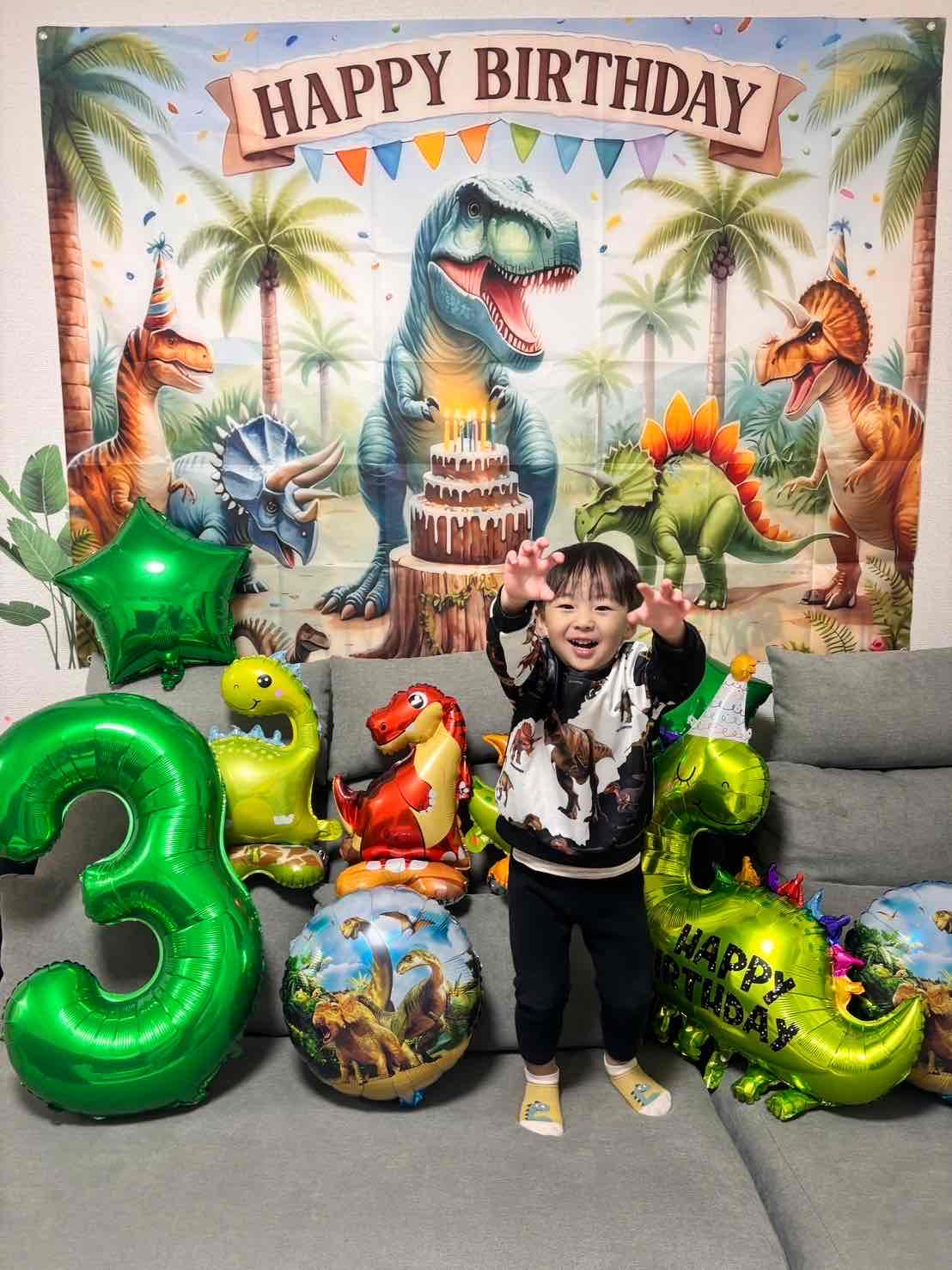 3歳の誕生日会♪の画像