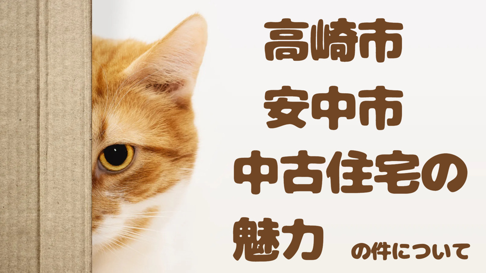 「高崎市・安中市」中古住宅の魅力をパワー不動産が徹底解説！お得に住まい探しの画像