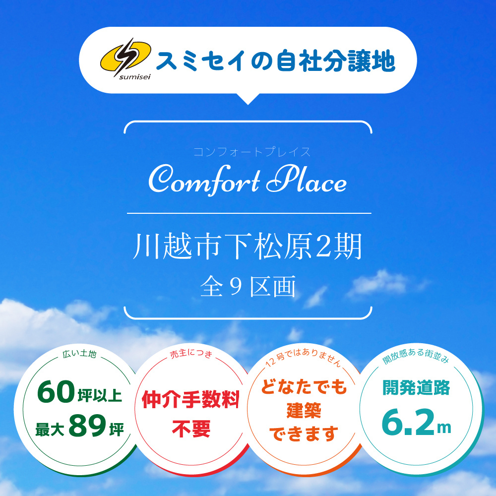 コンフォートプレイス下松原2期全9区画