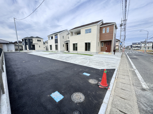 上大類町の信号の画像