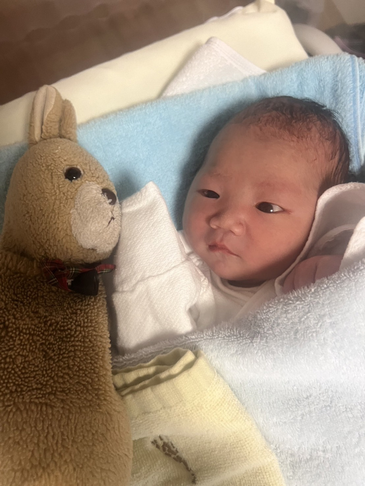 第一子誕生しました！の画像