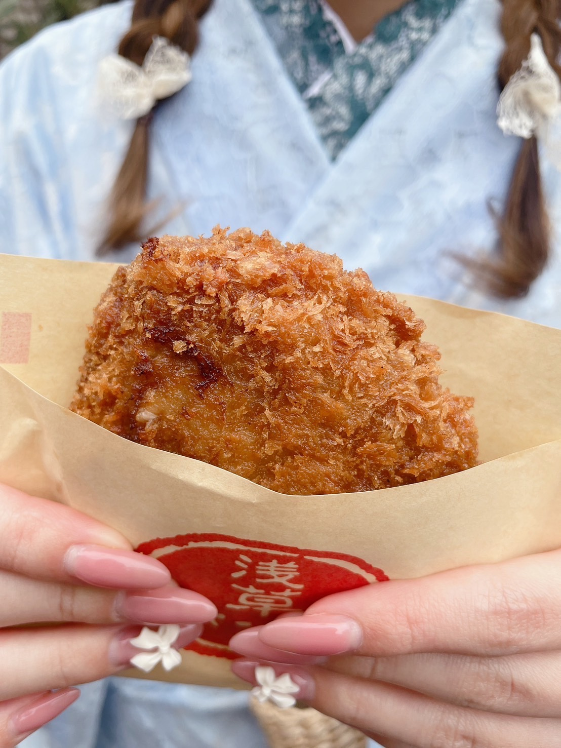 食べ歩きの画像