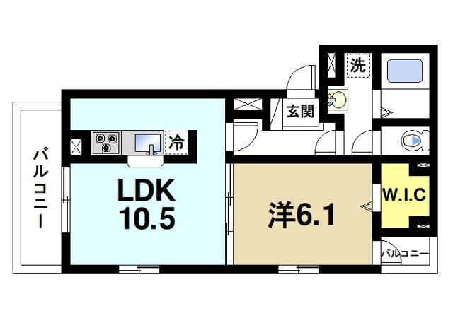 アレグリアの間取り図1