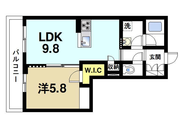 シャトードールⅡの間取り図2