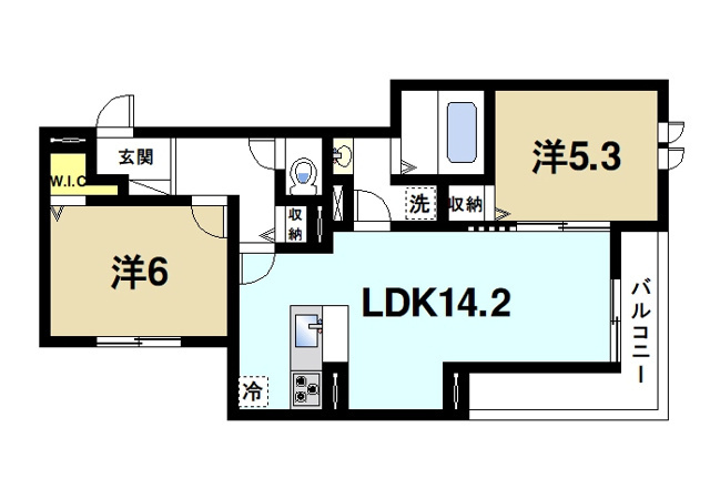 レクエルドの間取り図2
