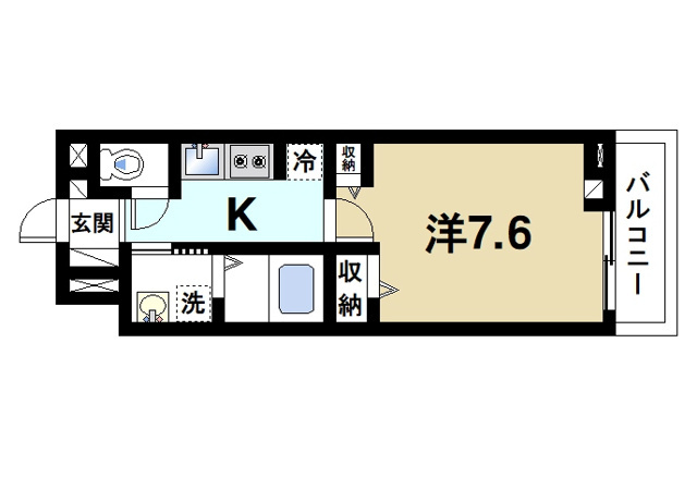 ヒカルサ奈良大森西ノースの間取り図1