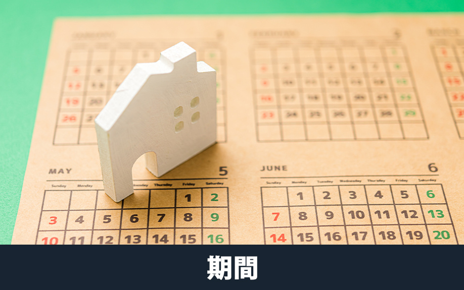 周りに気付かれずに不動産売却を終えるまでの期間
