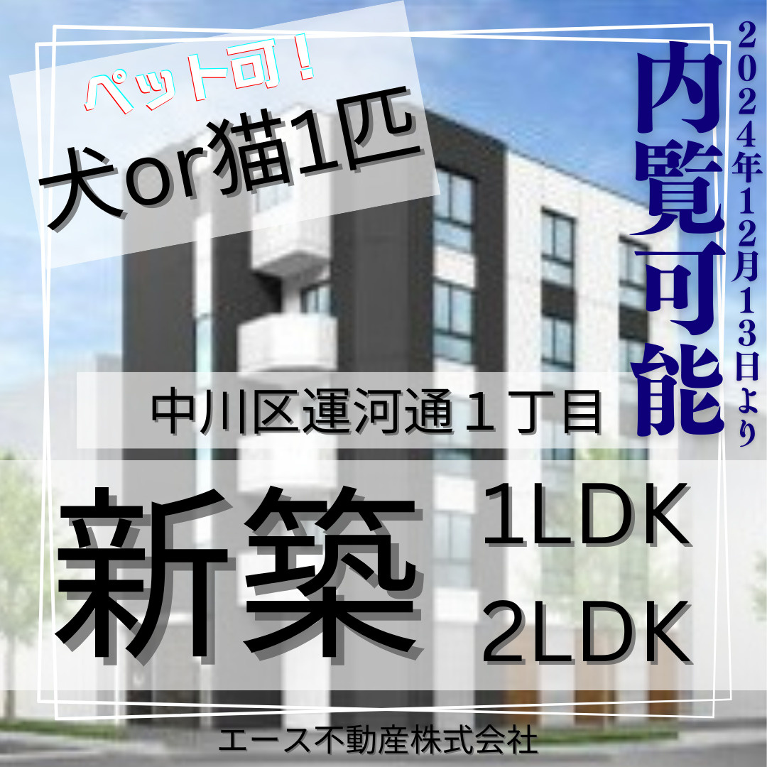 （仮称）運河通マンション★新築★メゾネット★ささしまの画像