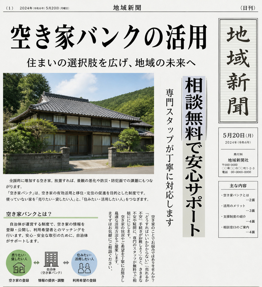 空き家バンクで寒河江を活性化？ 活用方法を解説の画像