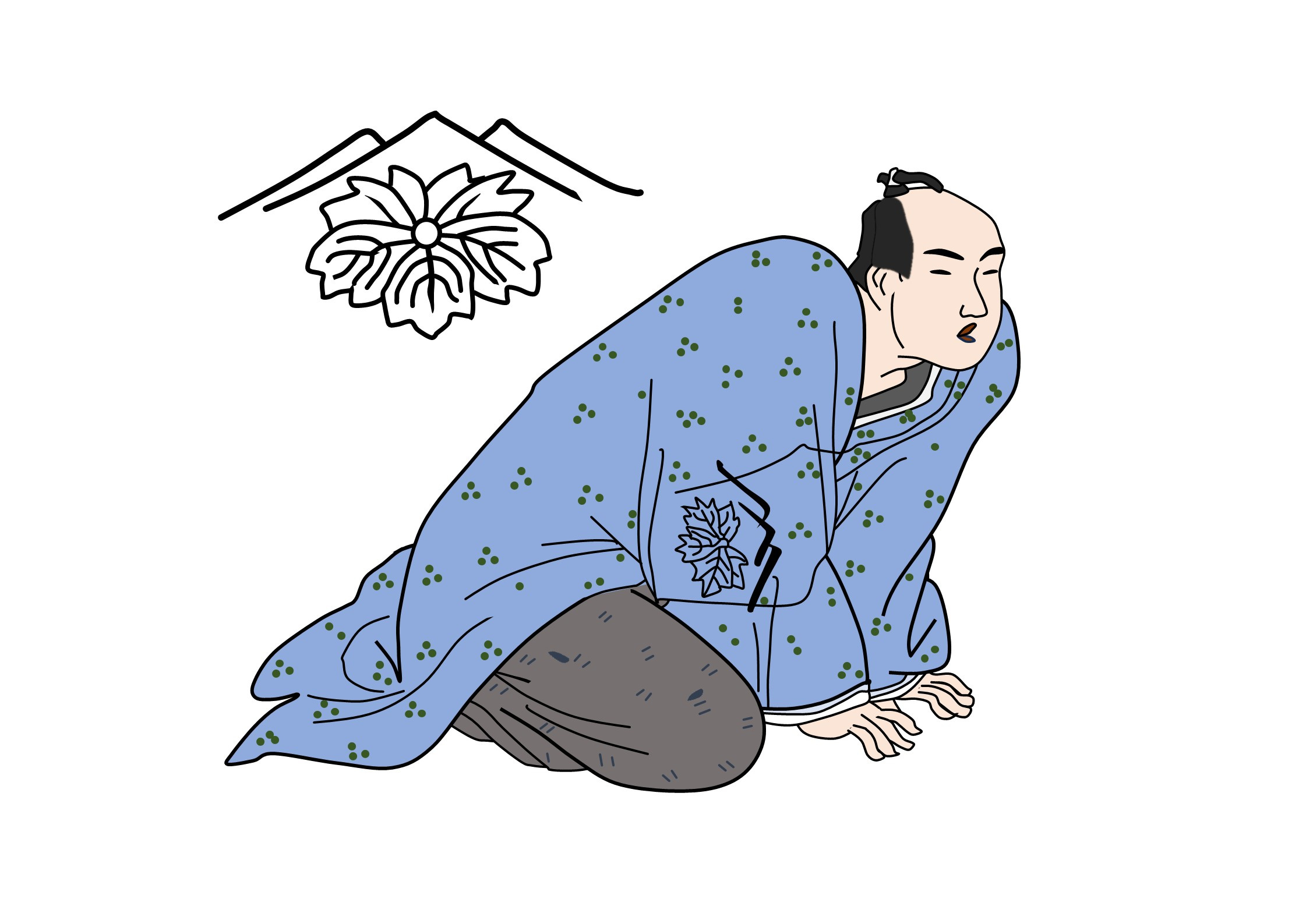 蔦屋重三郎の肖像