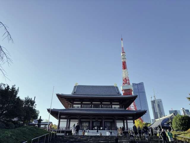 外国人の初詣の画像