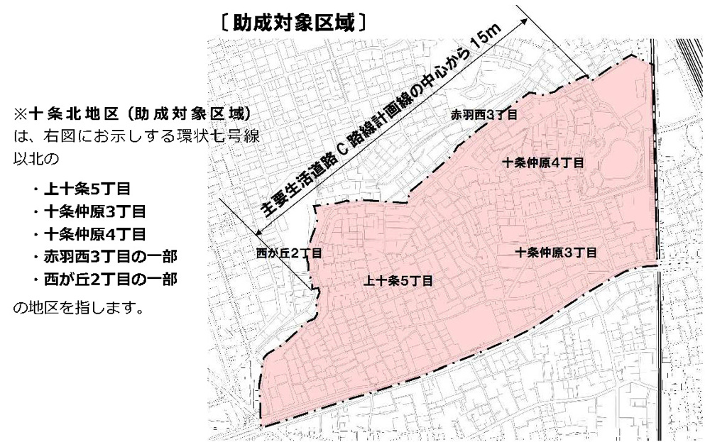 北区十条・志茂周辺の土地を高く売るなら解体工事費の助成金制度がオススメです。の画像