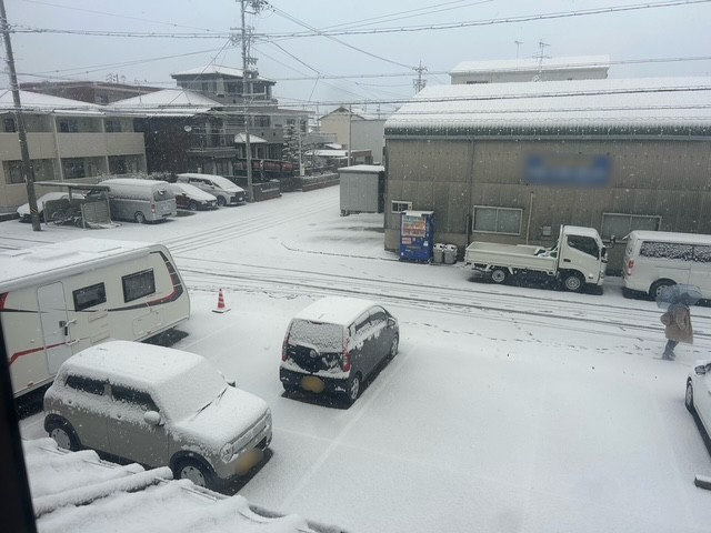【愛西市不動産売却】初雪の画像