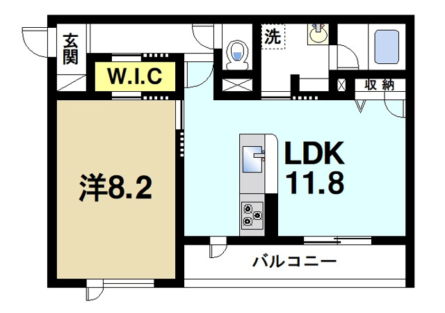 ル　コトー学園前の間取り図3