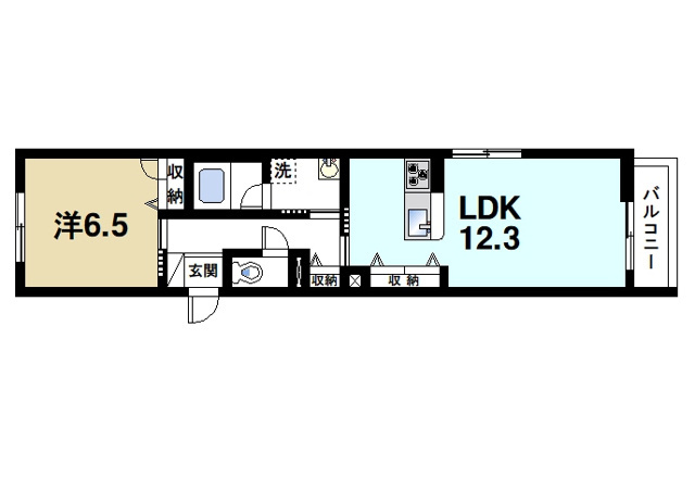 ル　コトー学園前の間取り図2