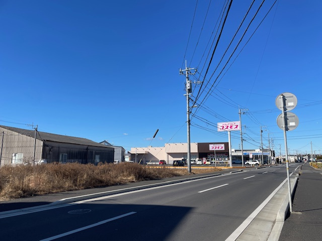 【土地　建築条件なし】つくば市谷田部陣場296坪広い土地の画像